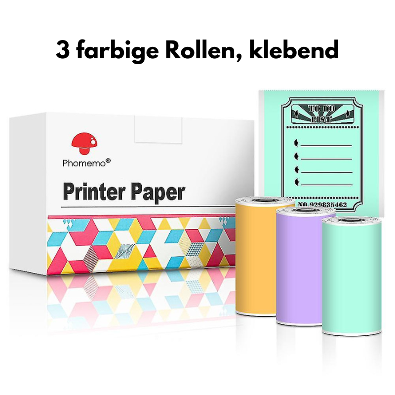 Mini Printer - Rollen-Set | | JAMPRI© Schweiz